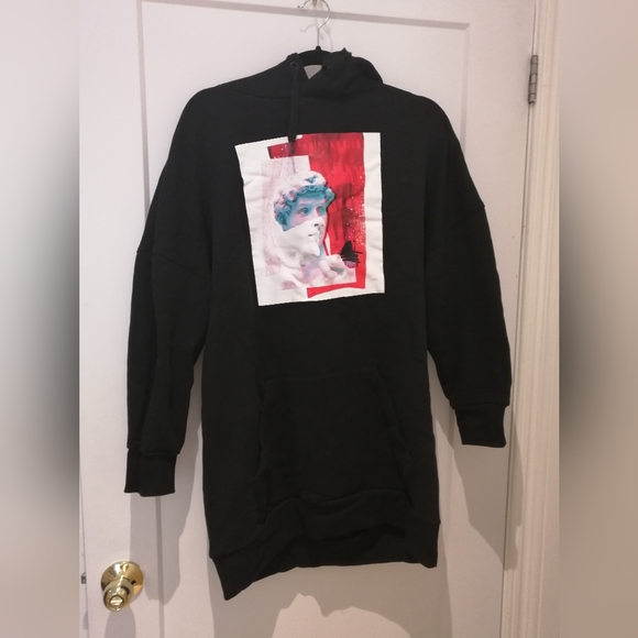 Simons - Sweatshirt dress with Vaporwave motif - Picture 1 of 2